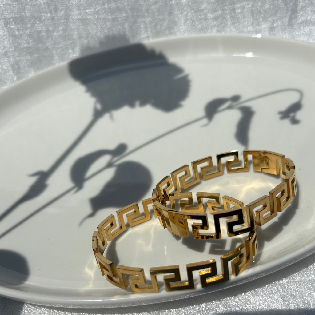 Classic greek key bracelet