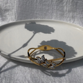 Butterfly hinges bracelet