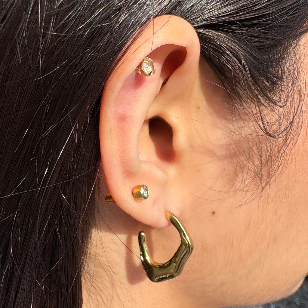 Dune hoops earrings