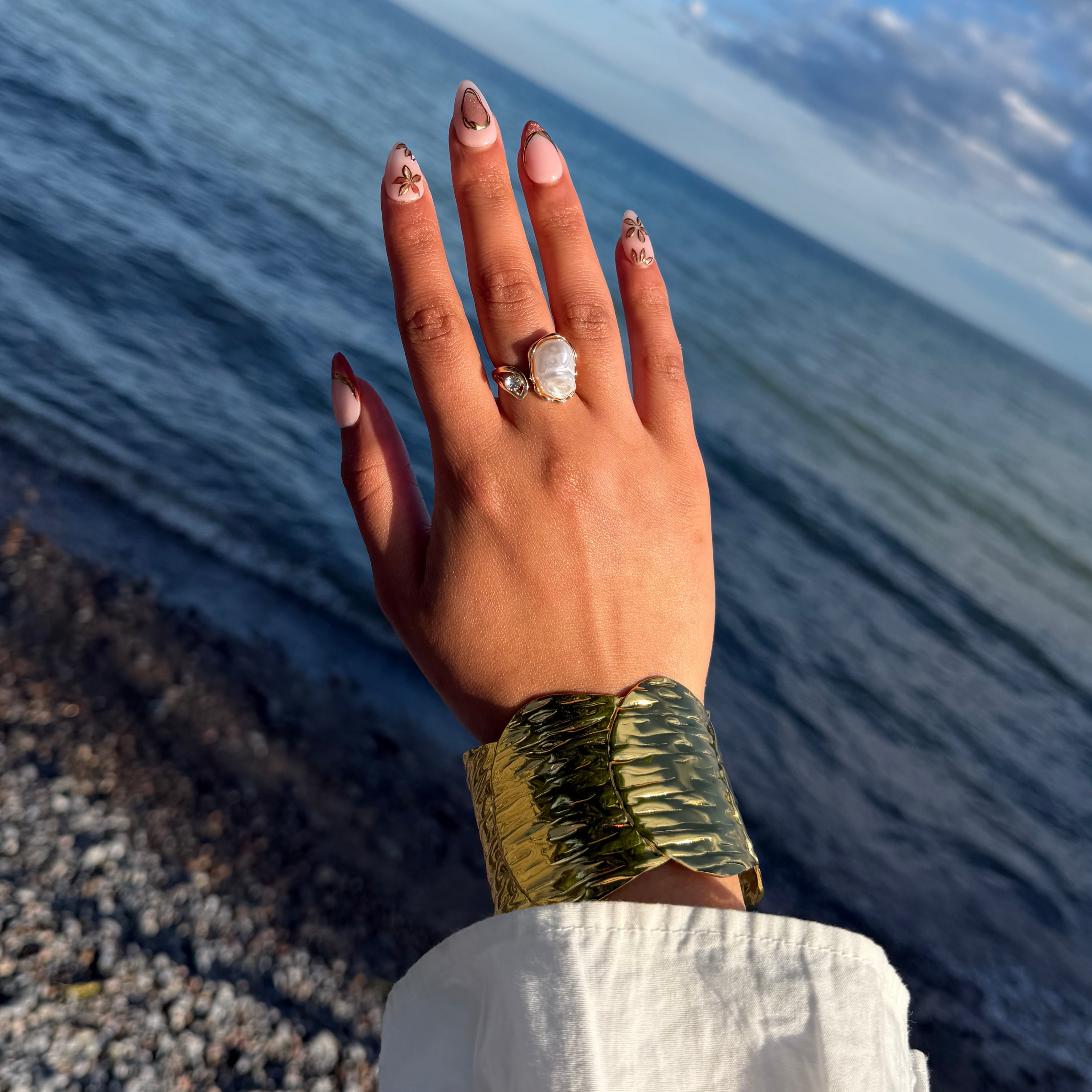 Chunky Pleated Cuff